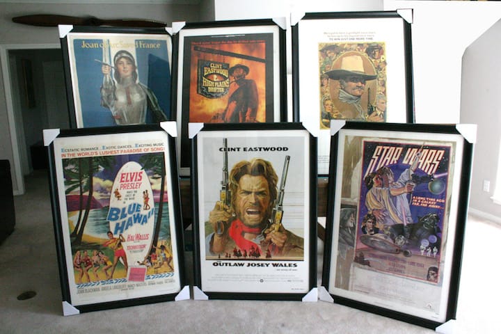 Framing Movie Posters 11